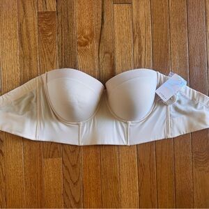 NWT Lively The Low Back Strapless: Toasted Almond - 36DD